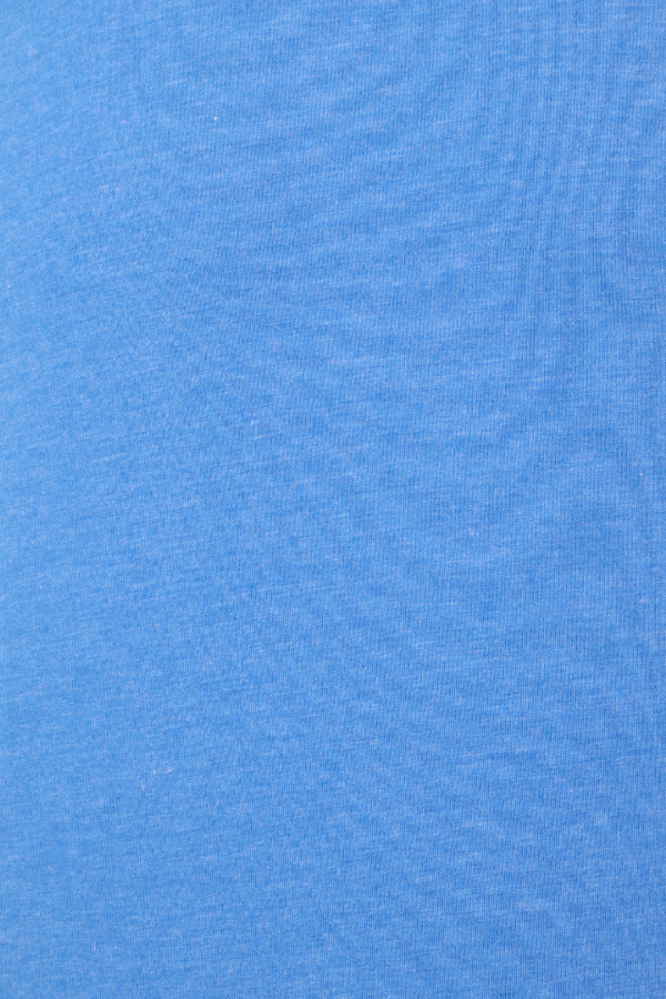 Playera Hombre Azul Casual Manga Corta de Algodón